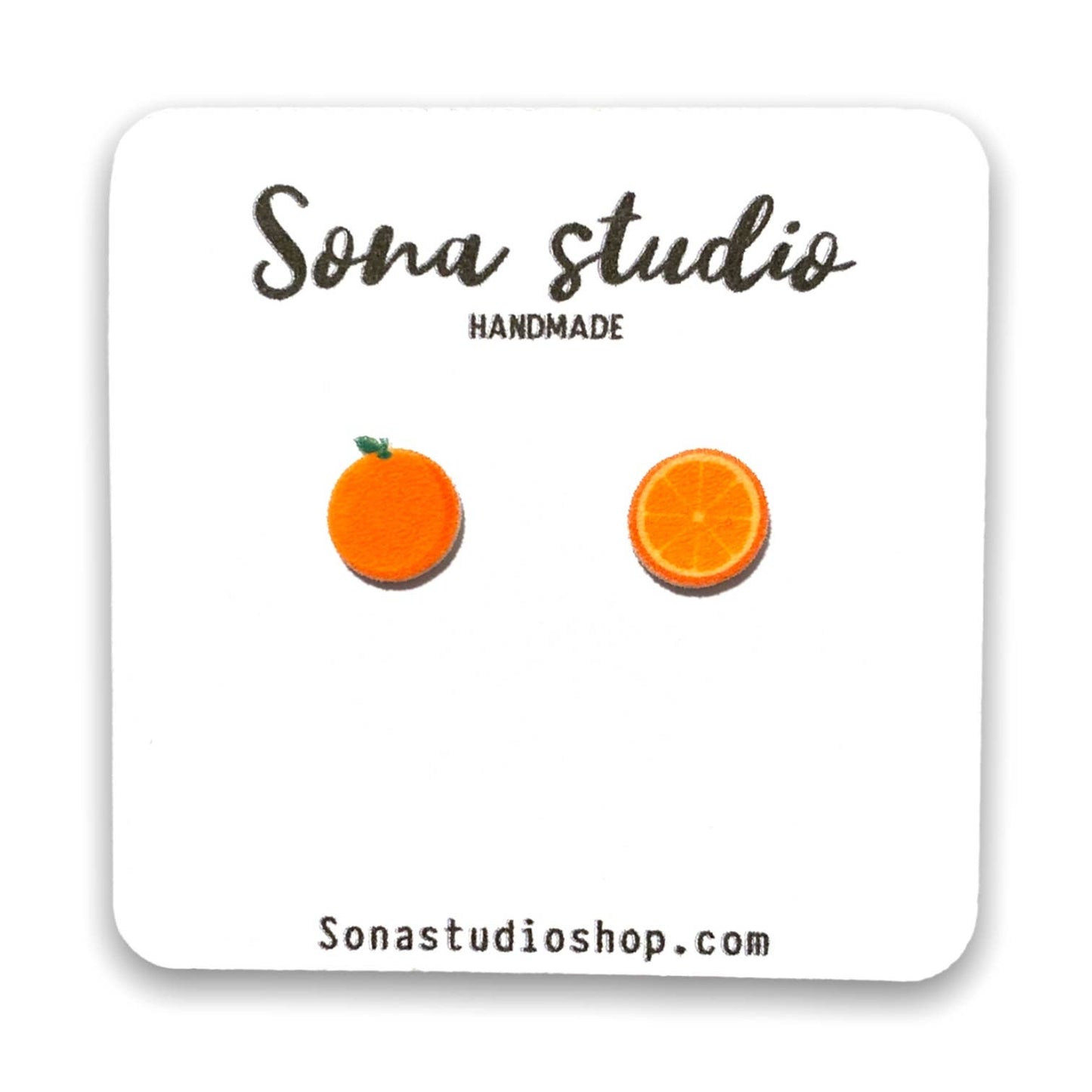 Sona Studio - Orange You Glad Earrings