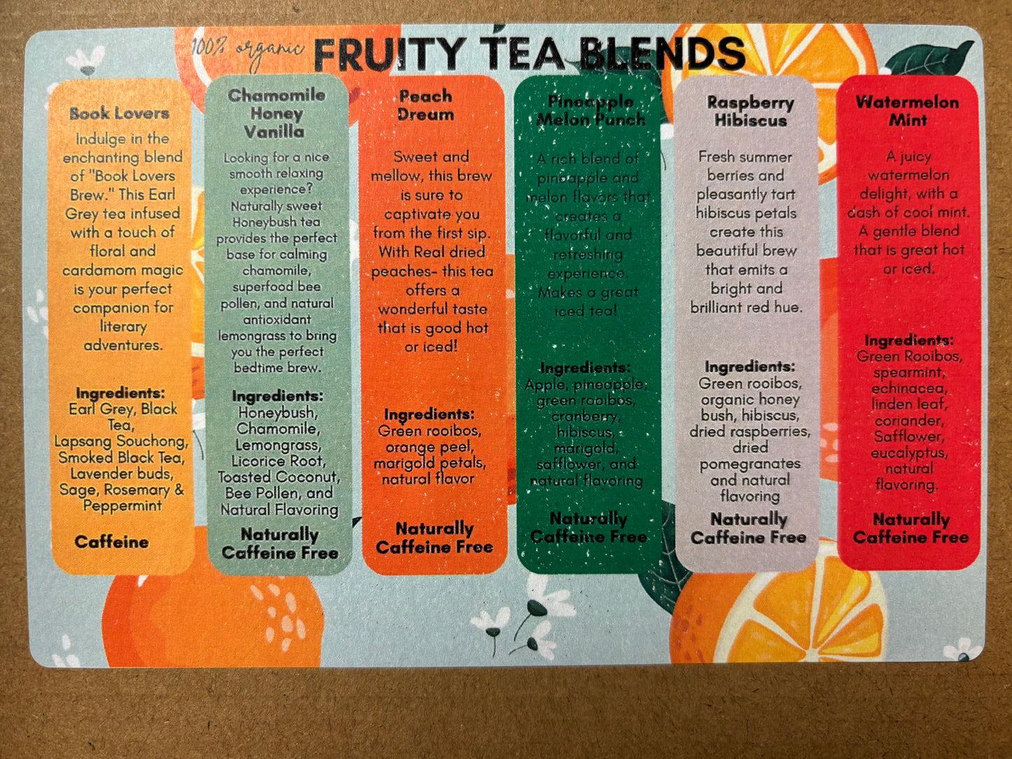 Tea Singles