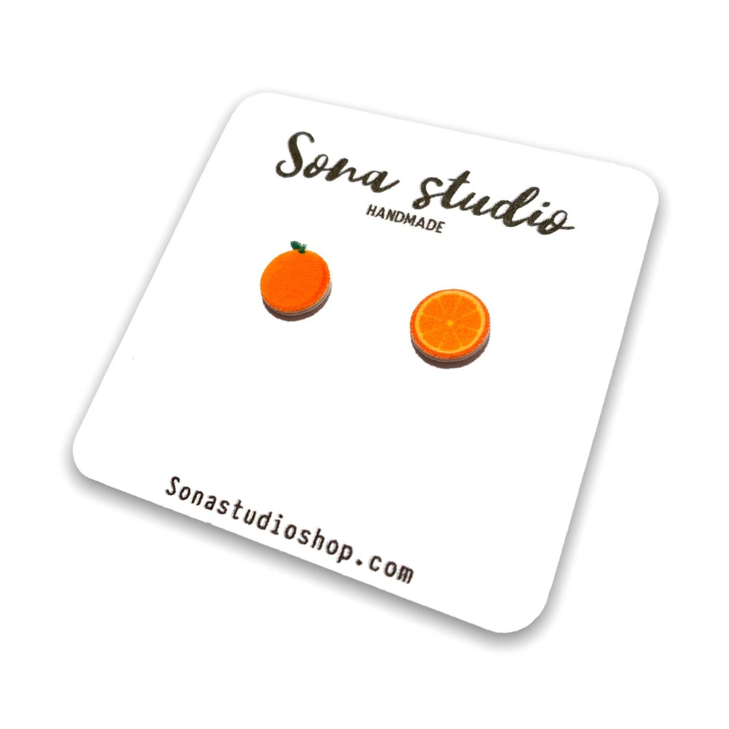 Sona Studio - Orange You Glad Earrings