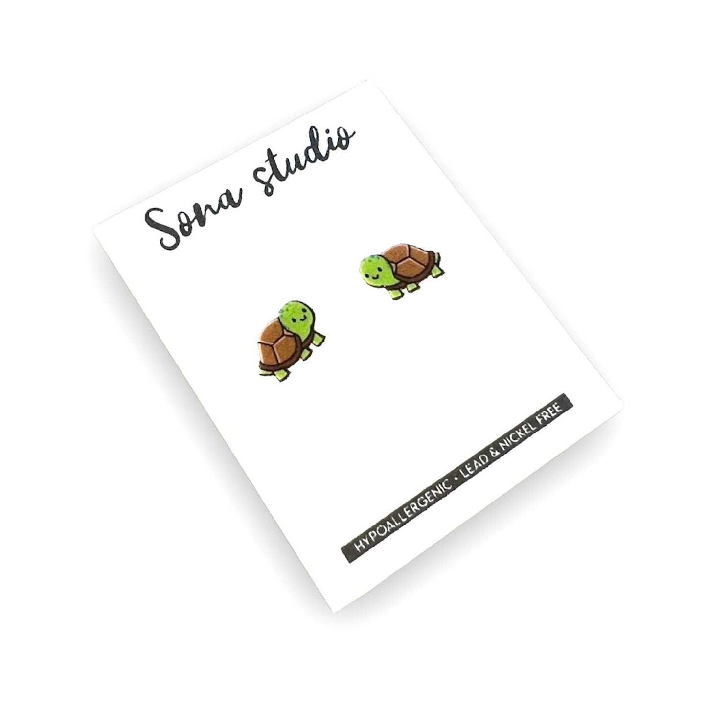 Sona Studio - Turtle Earrings