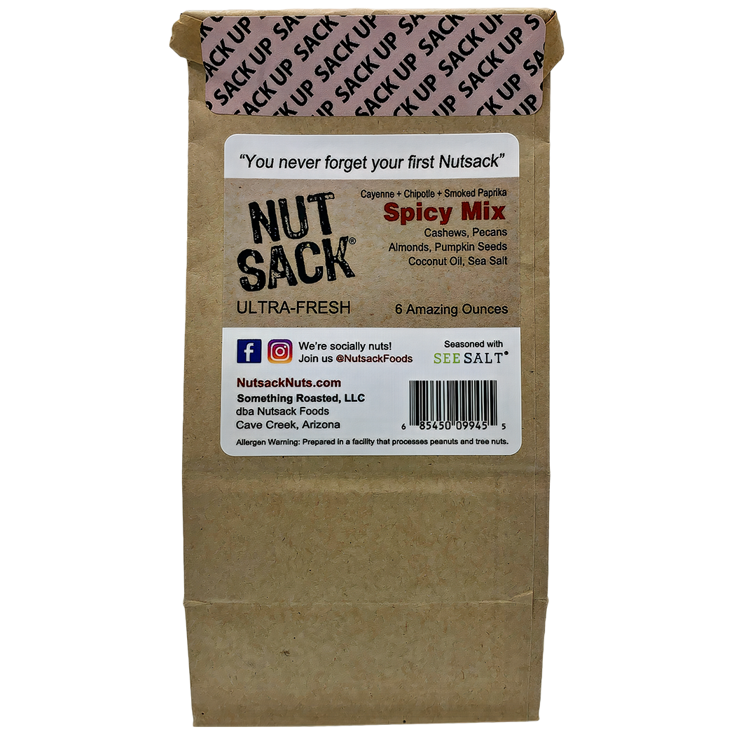 Nutsack Nuts - Spicy Mix - Roasted Nuts