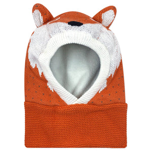 ZOOCCHINI - Baby/Toddler Knit Balaclava Hat - Finley the Fox