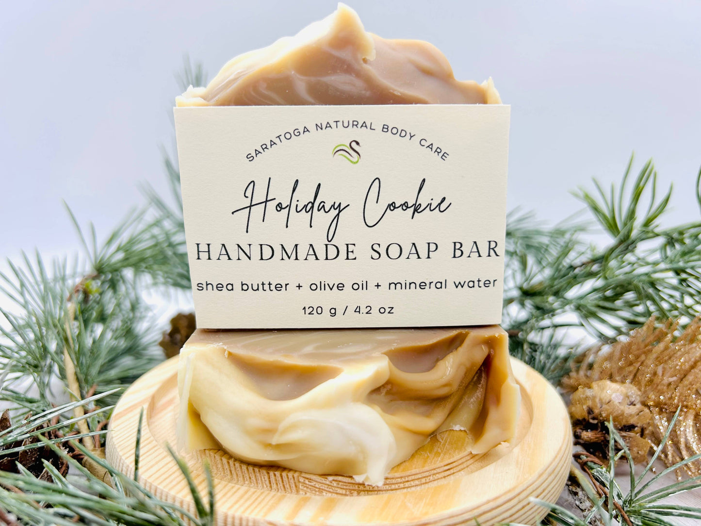 SPICED Cookie Handmade Soap Bar VEGAN WINTER