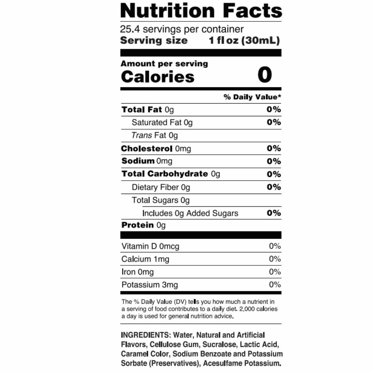 Jordan's Skinny Mixes - Sugar Free Peppermint Mocha Syrup