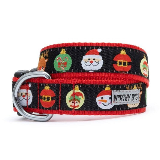 The Worthy Dog - Deck the Halls Collar