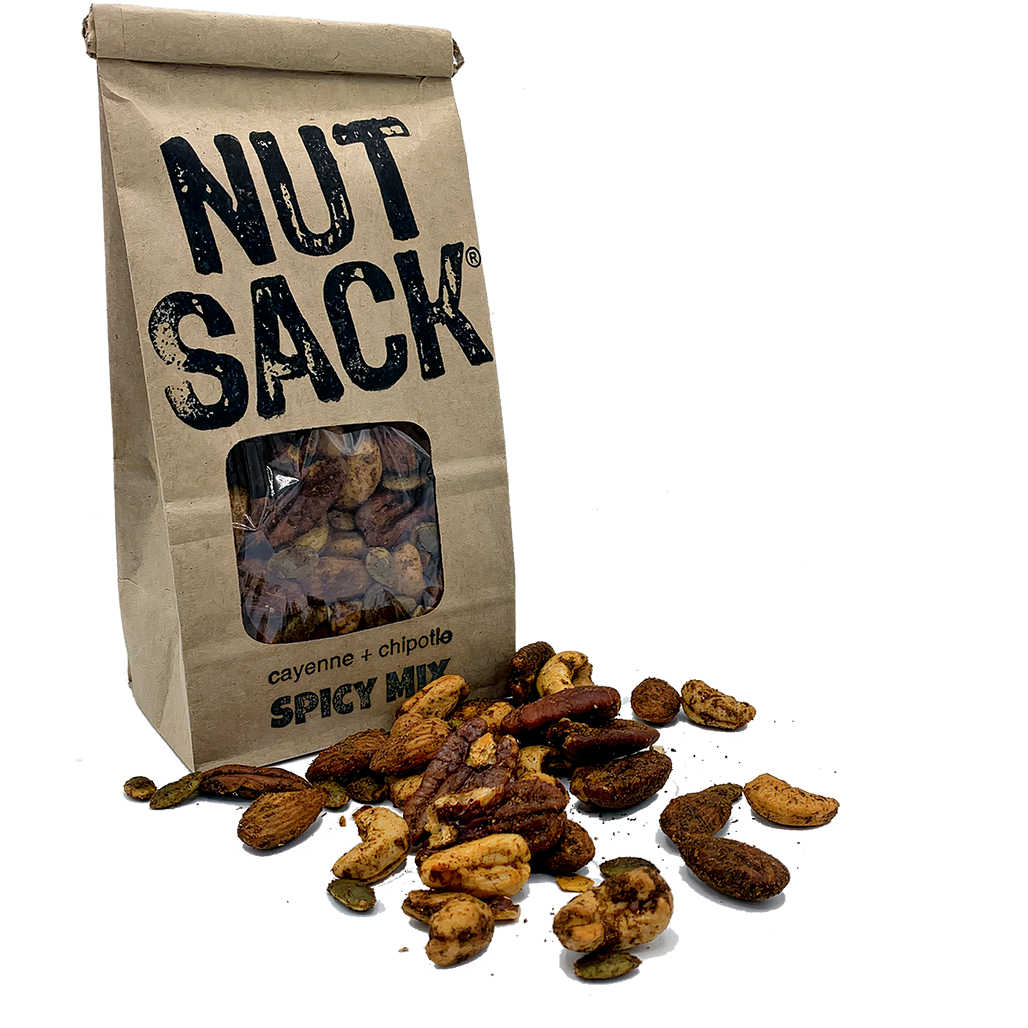 Nutsack Nuts - Spicy Mix - Roasted Nuts