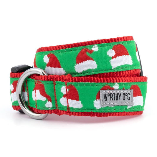 The Worthy Dog - Santa Hats Collar