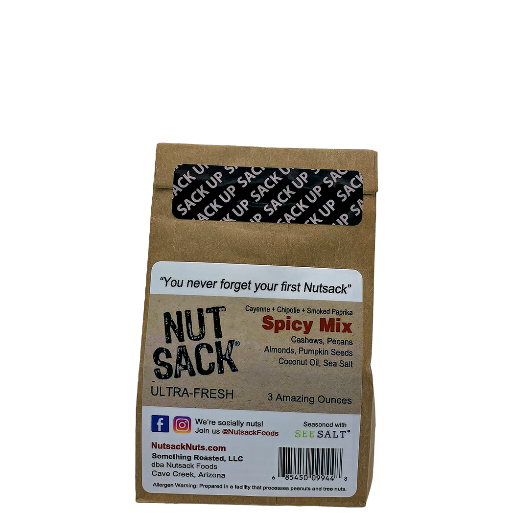 Nutsack Nuts - Spicy Mix - Roasted Nuts