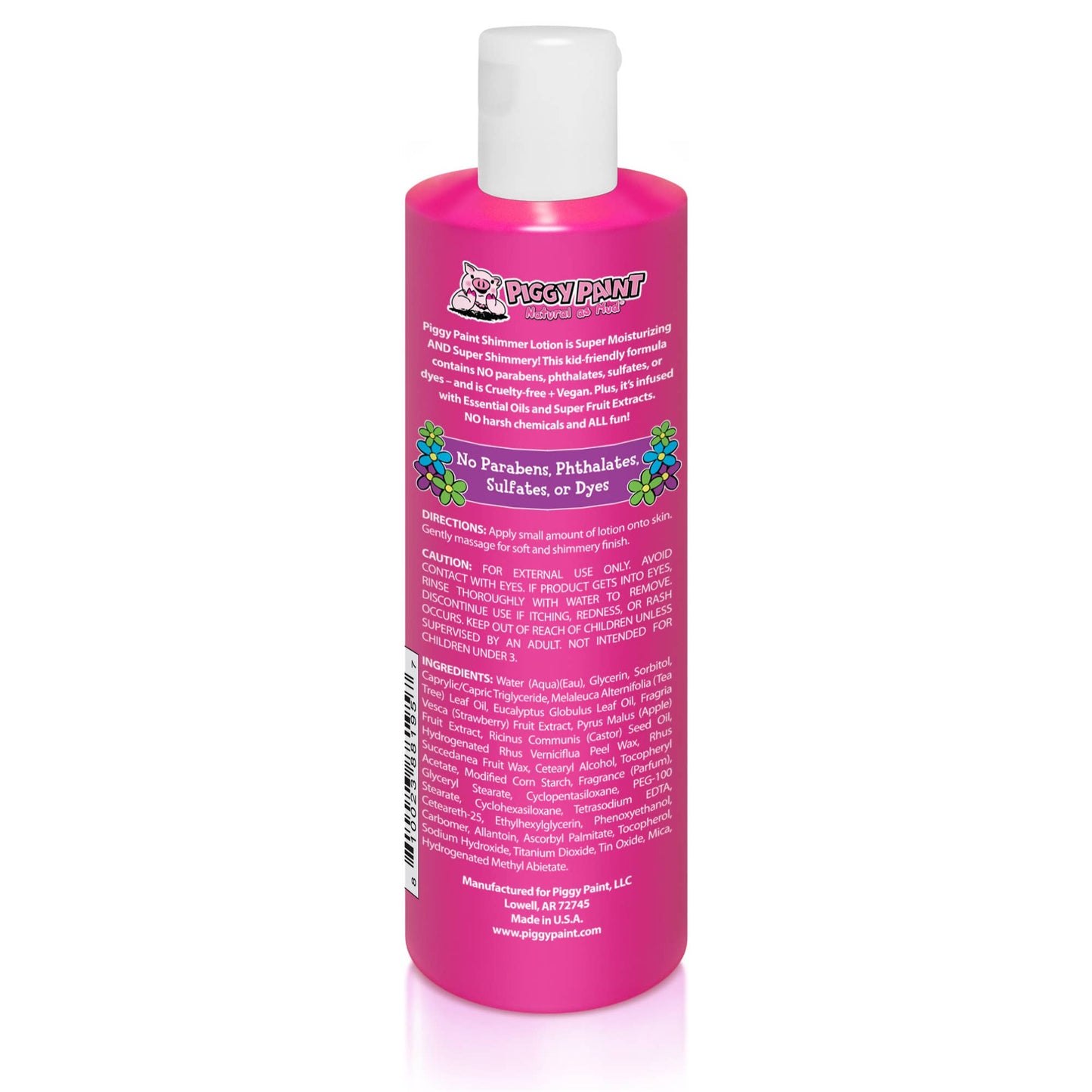 Piggy Paint - Strawberry Splash Shimmer Lotion