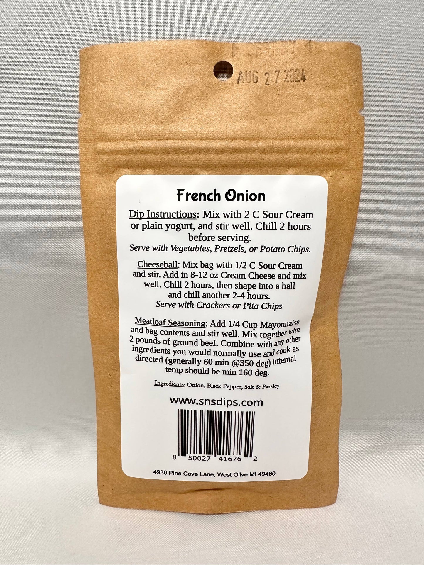 SnS Dips - French Onion Dip