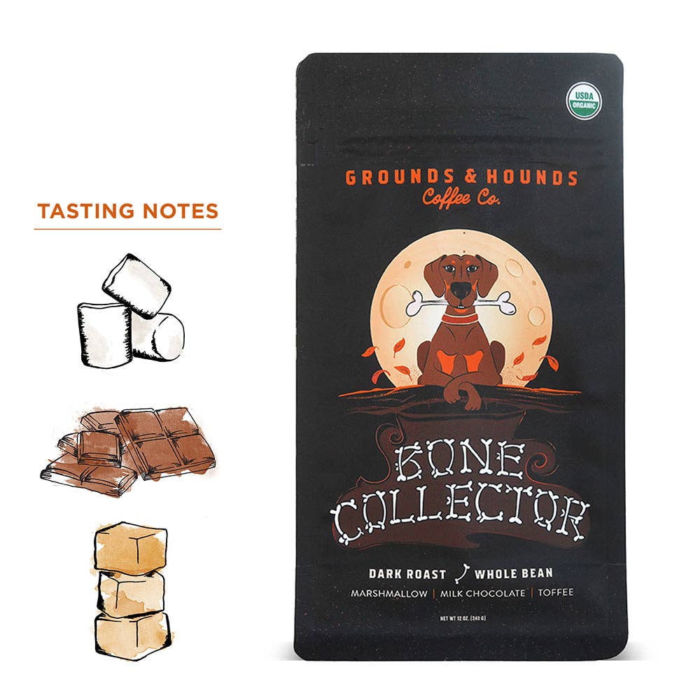 Grounds & Hounds Coffee Co. - Bone Collector Dark Roast