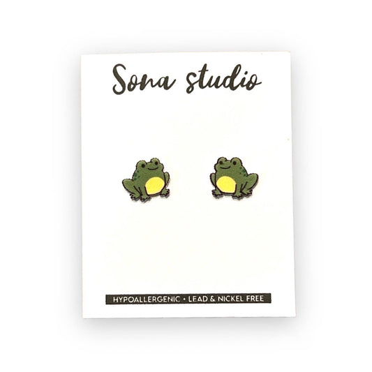 Sona Studio - Frog Earrings