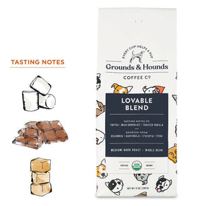 Grounds & Hounds Coffee Co. - Lovable Blend Coffee