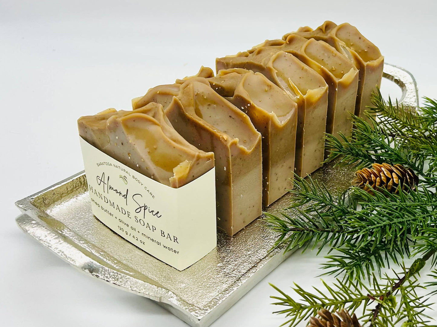 Almond Spice Handmade Soap Bar