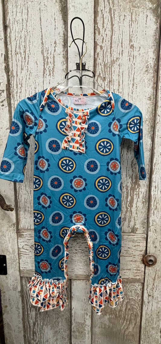 Retro Geo Romper 18-24m