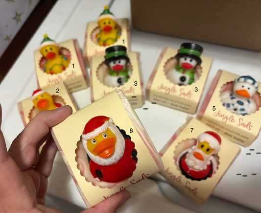 Jingle Suds Holiday Handmade Soap Bar for Kids SEASONAL