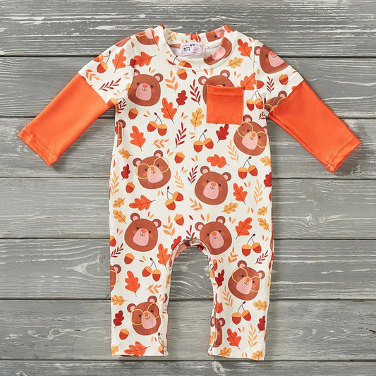 Cozy Cubs - Boy Romper