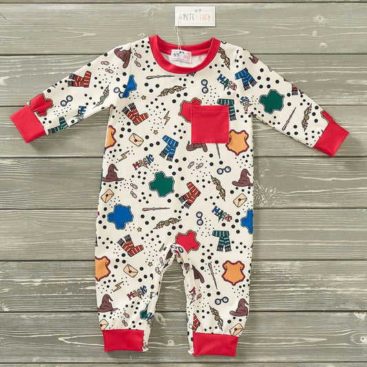 ‼️NEW‼️Magic School - Boy Romper 6-9m