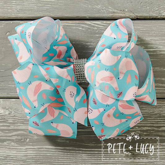 ‼️NEW‼️Charming Chicken - Deluxe Bow