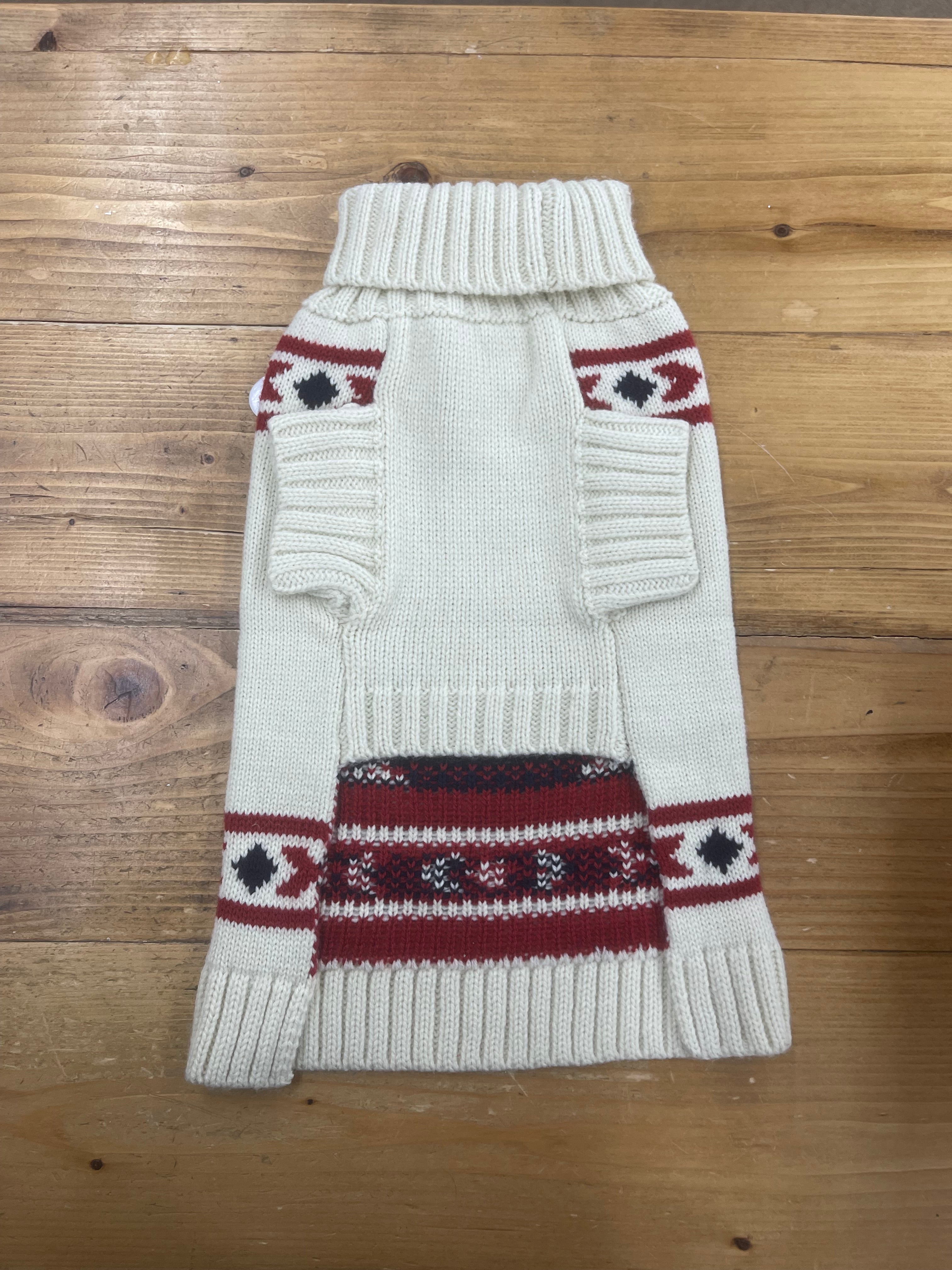 Aztec Dog Sweater