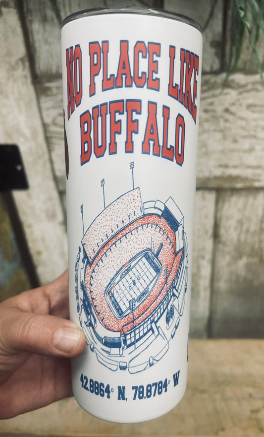 No Place Like Buffalo Tumbler- Made To Order