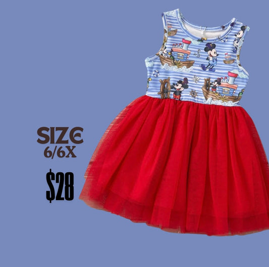 STEAMBOAT CAPTAIN - TULLE DRESS