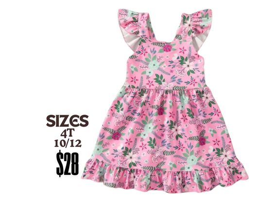 RASPBERRY PETALS - DRESS