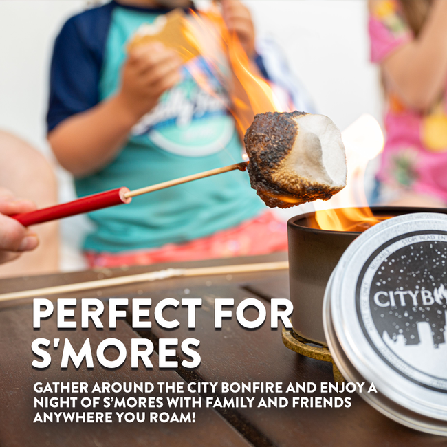 City Bonfires - Portable Fire Pits - City Bonfire - Happy Birthday Edition