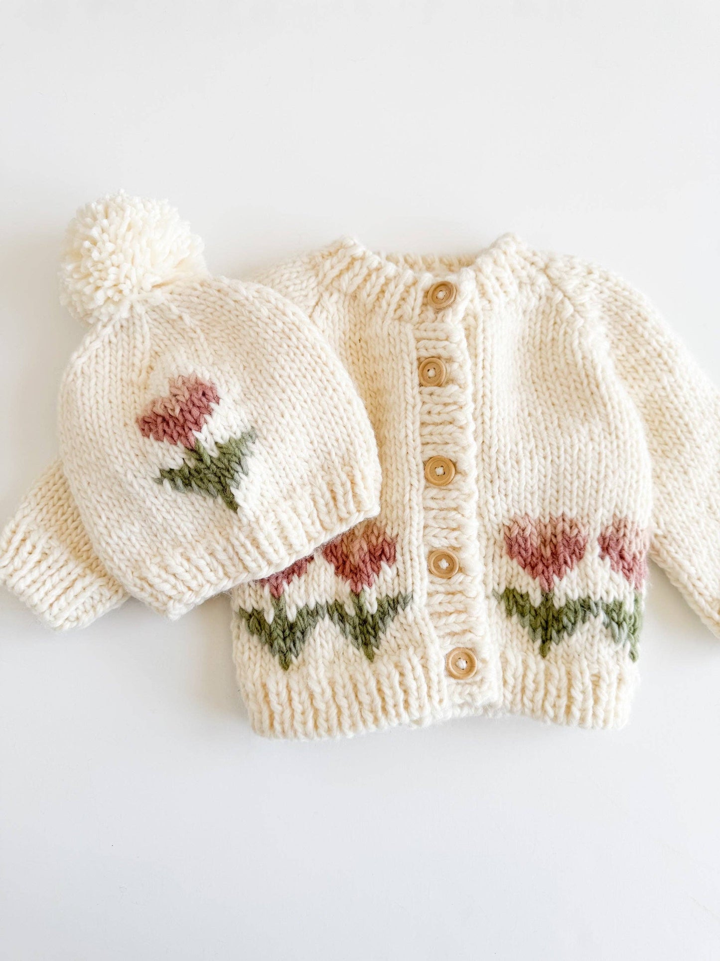 Figgy Friends - Tulip Flower Hat Baby Kid Beanie