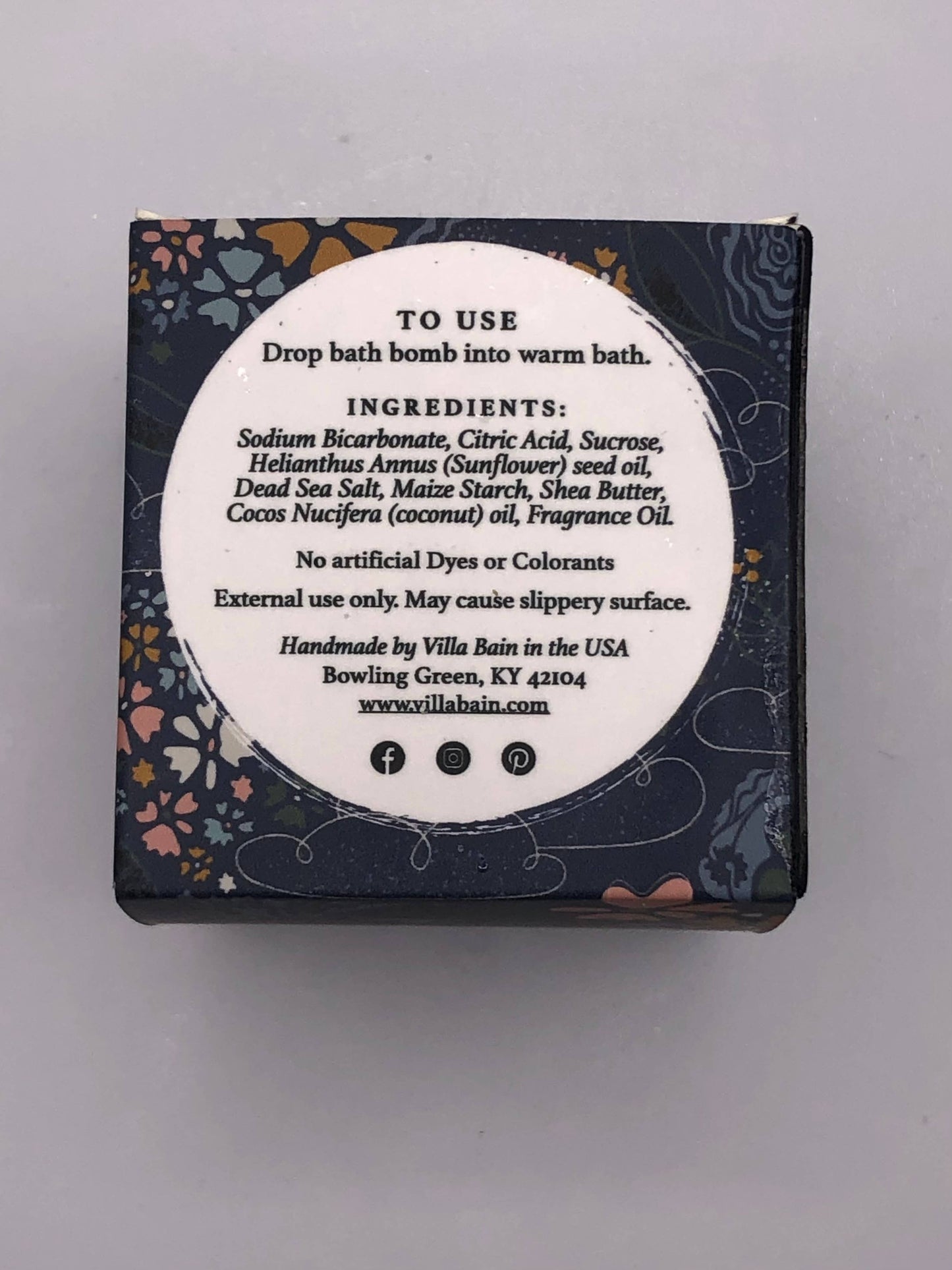 Villa Bain - Soothing Aloe Bath Cube