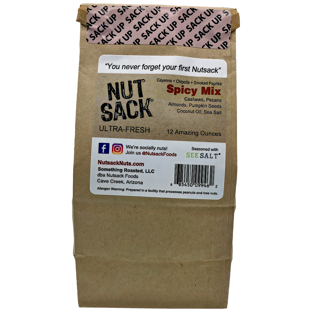 Nutsack Nuts - Spicy Mix - Roasted Nuts