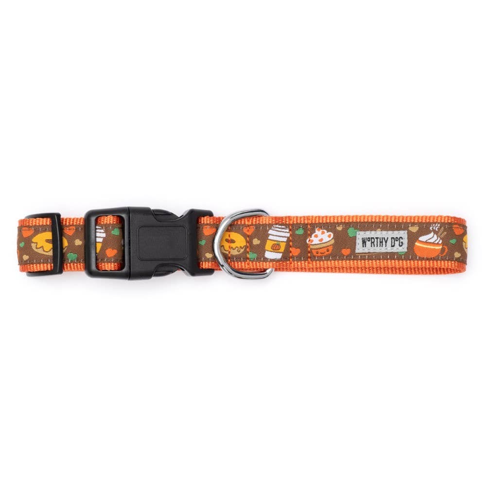 The Worthy Dog - Pumpkin Spice Collar