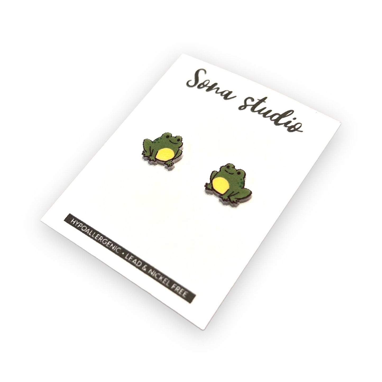Sona Studio - Frog Earrings