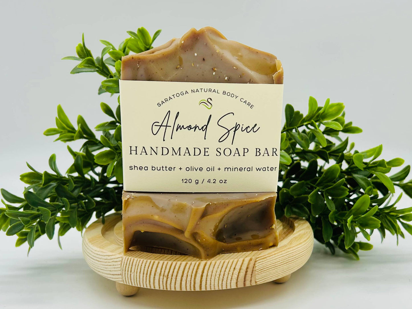 Almond Spice Handmade Soap Bar