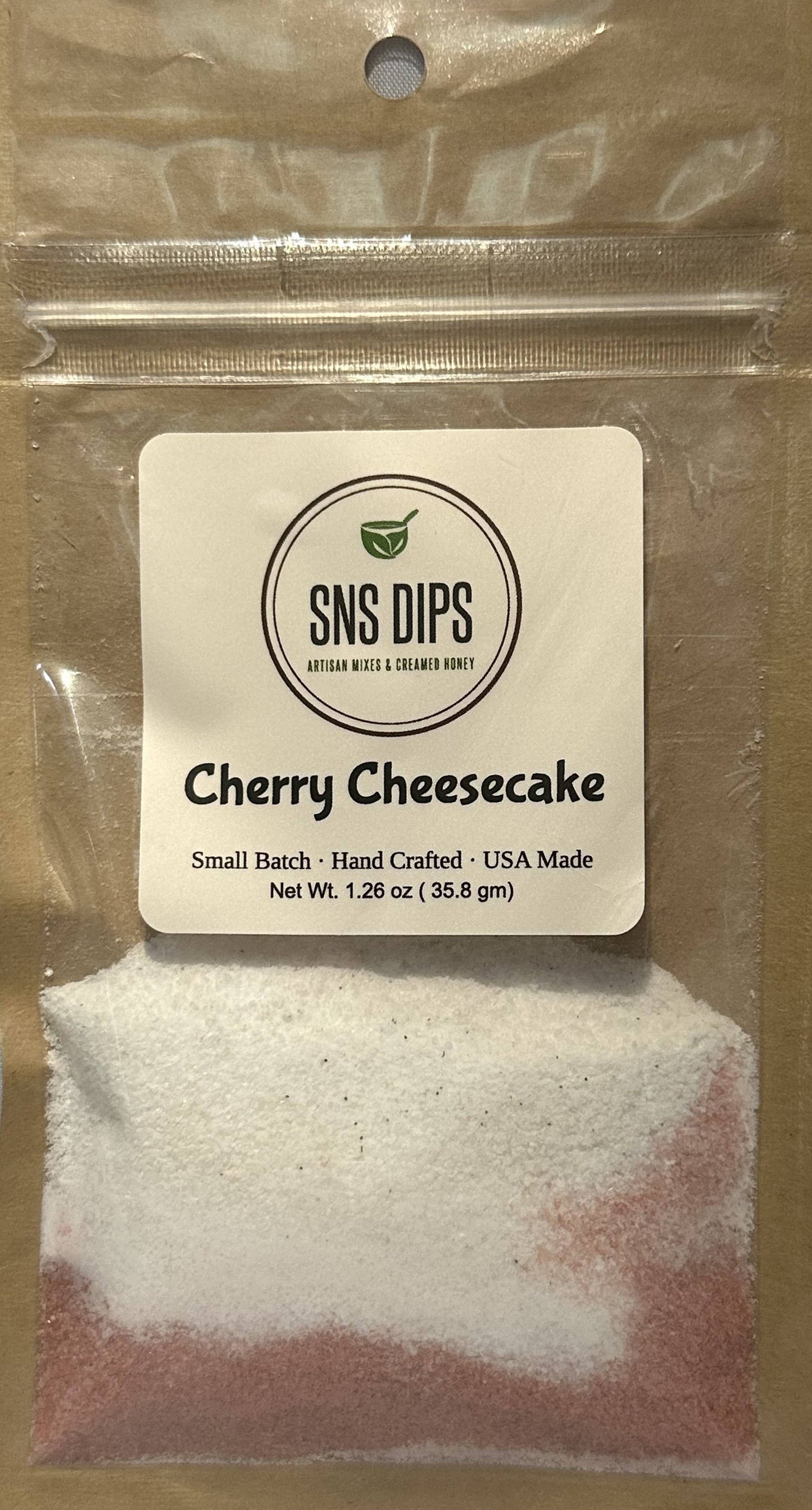 SnS Dips - Cherry Cheesecake Dip Mix