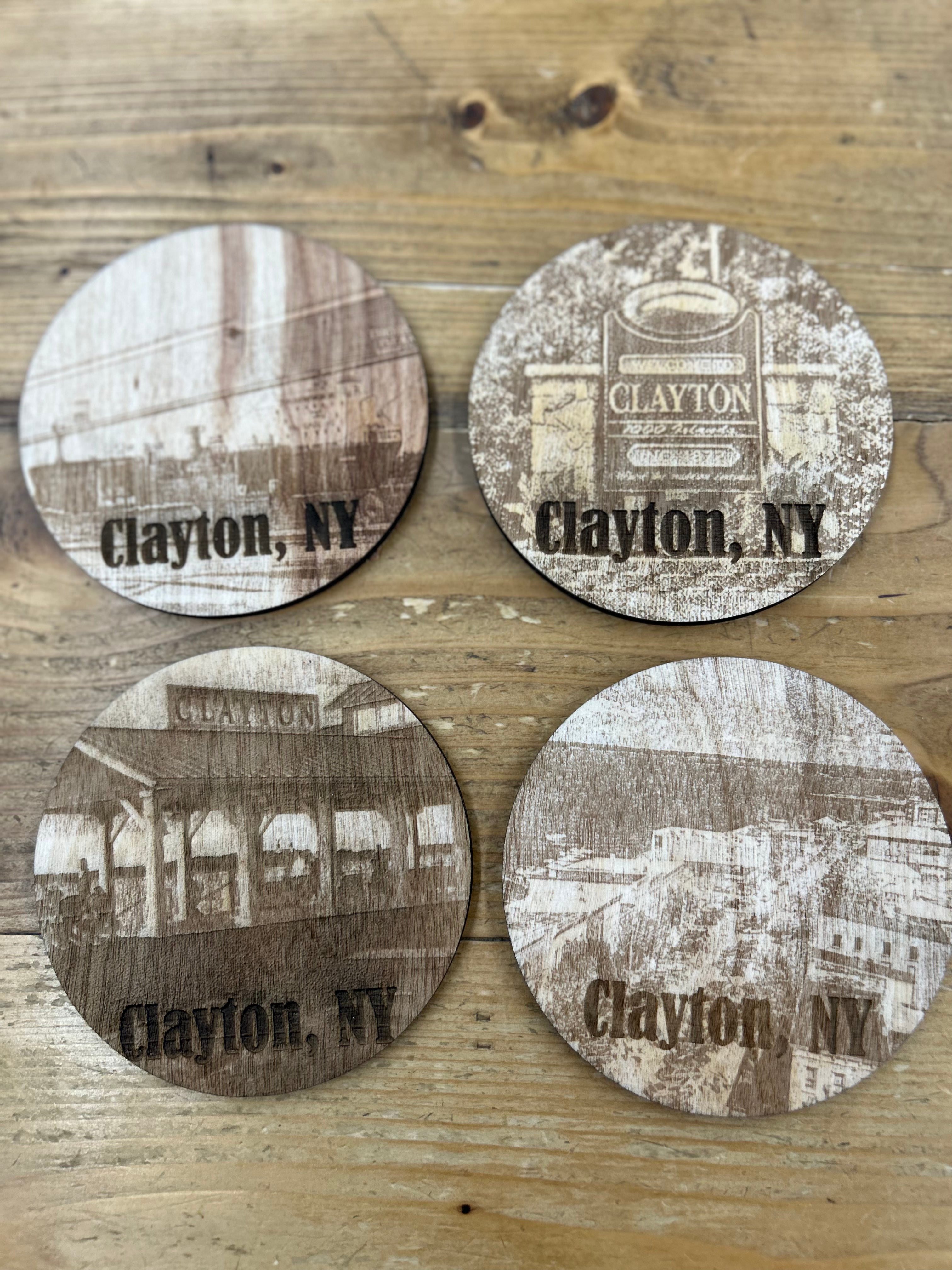 (116) Clayton coasters