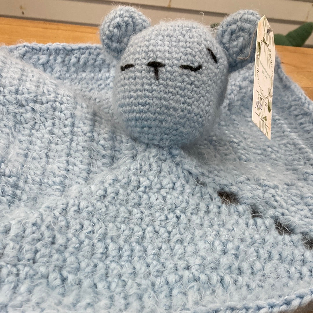 (121) Blue Bunny Lovey-Made to Order