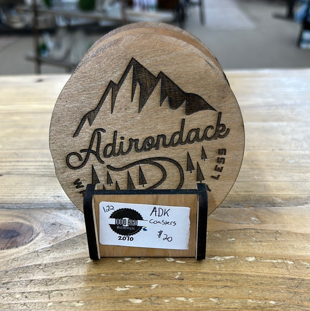 (121) adk coasters- Made To Order
