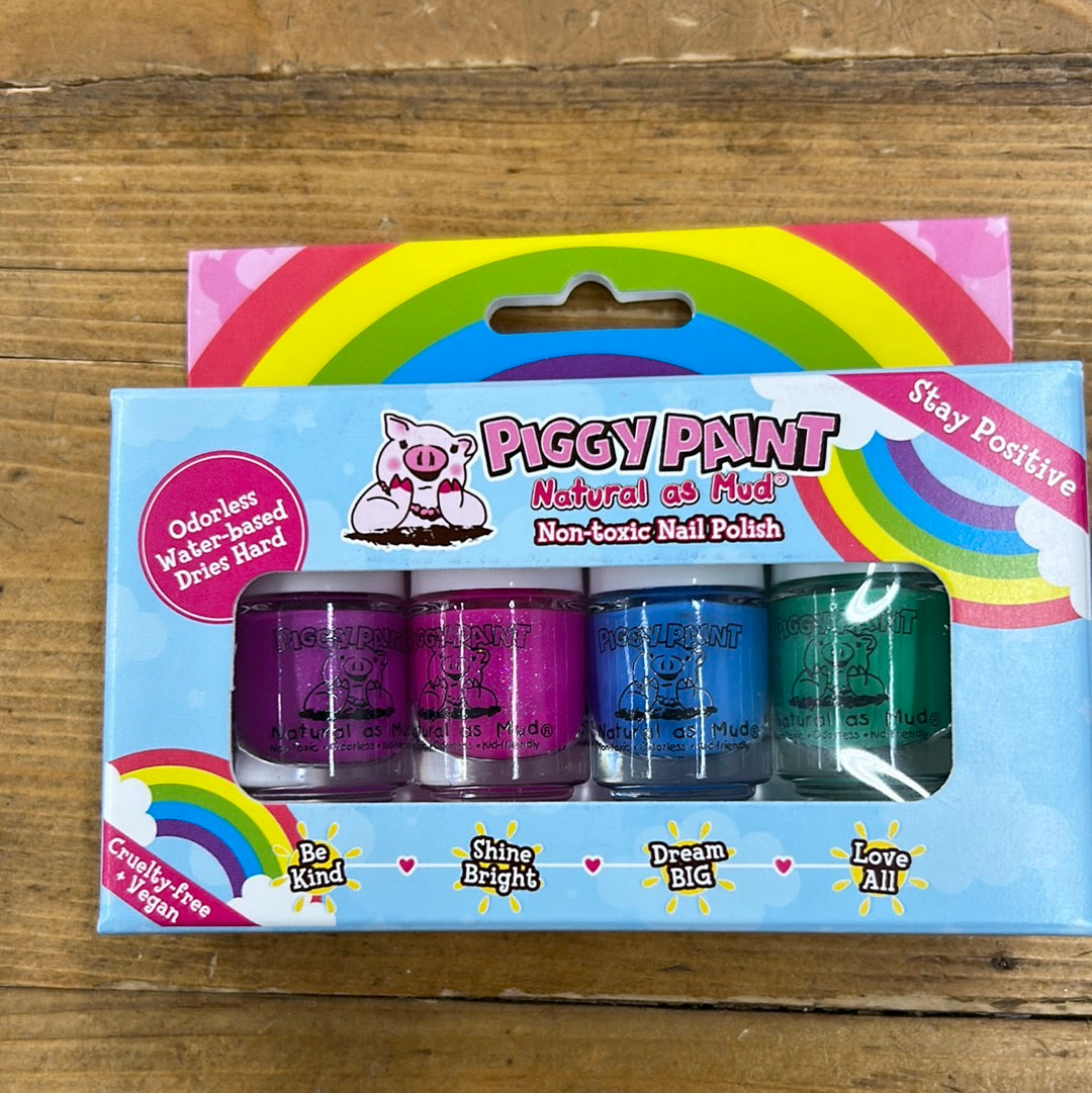Piggy paint rainbow set